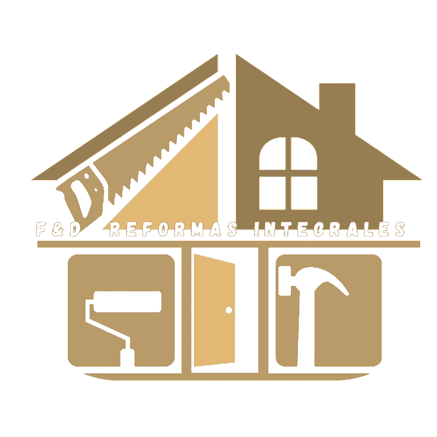 logo de F&D empresa de reformas en Málaga